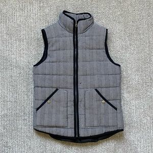 Merona Houndstooth Puffer Vest
